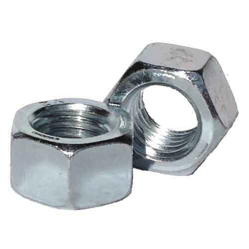 5HN38 3/8"-16 Grade 5, Finished Hex Nut, Med. Carbon, Coarse, Zinc IMPORT